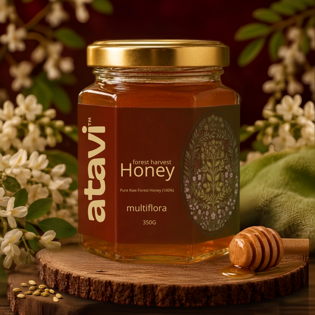 Multiflora Honey - From Wild Himalayan Flowers  (350gm)